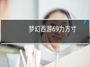 梦幻西游69力方寸