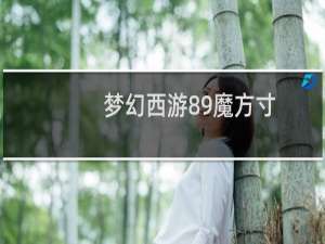 梦幻西游89魔方寸