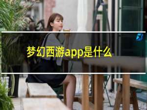 梦幻西游app是什么