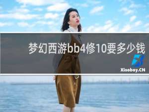 梦幻西游bb4修10要多少钱