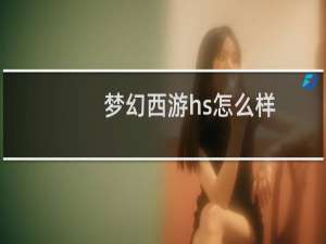 梦幻西游hs怎么样