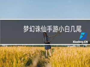 梦幻诛仙手游小白几尾