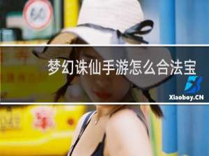 梦幻诛仙手游怎么合法宝