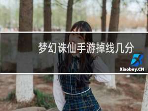 梦幻诛仙手游掉线几分