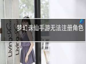 梦幻诛仙手游无法注册角色