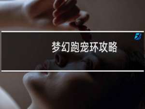 梦幻跑宠环攻略