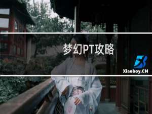 梦幻PT攻略
