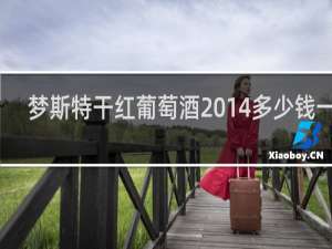梦斯特干红葡萄酒2014多少钱一瓶