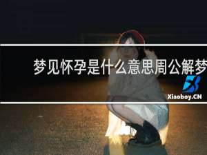 梦见怀孕是什么意思周公解梦