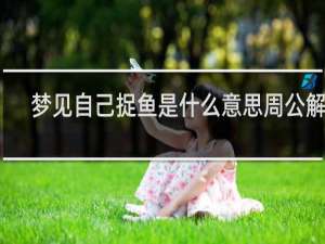 梦见自己捉鱼是什么意思周公解梦
