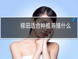 梯田适合种植养殖什么