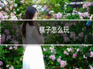棋子怎么玩