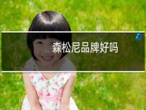 森松尼品牌好吗（森松尼SunSonny是哪个国家的品牌）