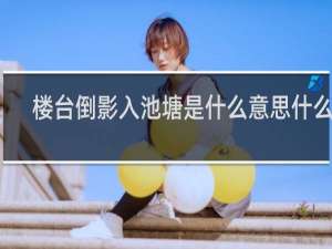 楼台倒影入池塘是什么意思什么梗
