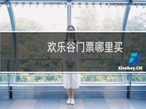 欢乐谷门票哪里买