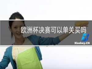 欧洲杯决赛可以单关买吗