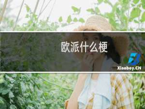 欧派什么梗