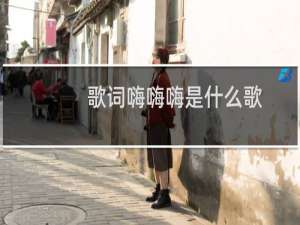 歌词嗨嗨嗨是什么歌