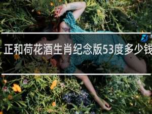正和荷花酒生肖纪念版53度多少钱一瓶