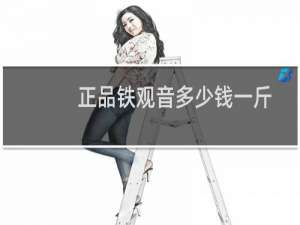 正品铁观音多少钱一斤