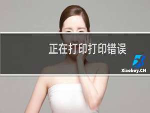 正在打印打印错误