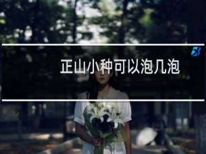 正山小种可以泡几泡