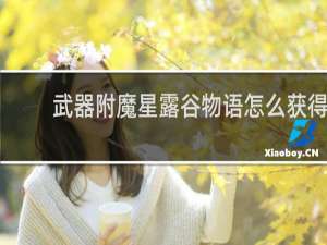 武器附魔星露谷物语怎么获得