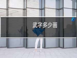武字多少画