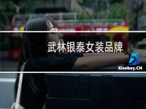 武林银泰女装品牌