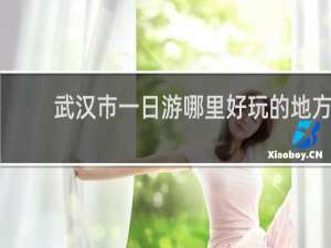 武汉市一日游哪里好玩的地方