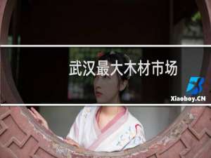 武汉最大木材市场