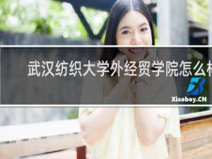 武汉纺织大学外经贸学院怎么样