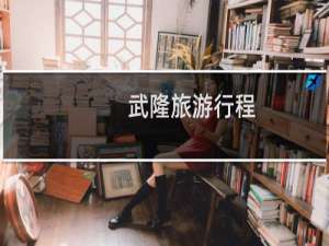 武隆旅游行程