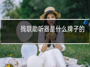 残联助听器是什么牌子的