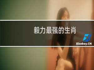 毅力最强的生肖