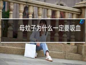 母蚊子为什么一定要吸血