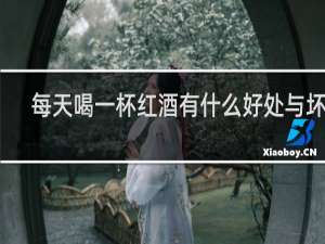 每天喝一杯红酒有什么好处与坏处
