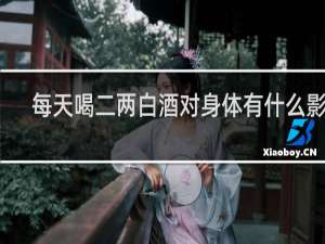 每天喝二两白酒对身体有什么影响