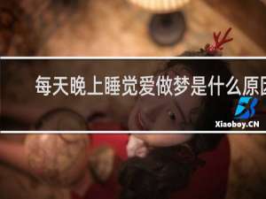 每天晚上睡觉爱做梦是什么原因