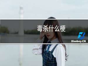 毒杀什么梗