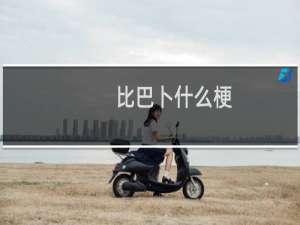 比巴卜什么梗