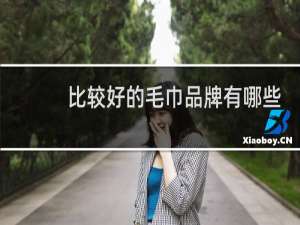 比较好的毛巾品牌有哪些