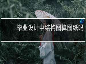毕业设计中结构图算图纸吗