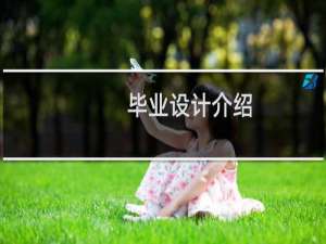 毕业设计介绍