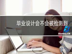 毕业设计会不会被检测到