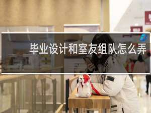 毕业设计和室友组队怎么弄