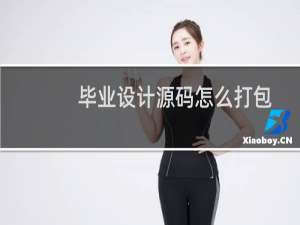 毕业设计源码怎么打包