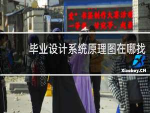毕业设计系统原理图在哪找