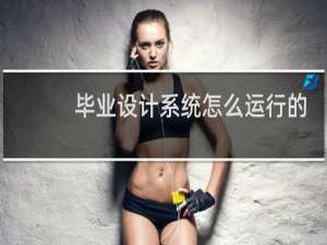 毕业设计系统怎么运行的