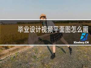 毕业设计视频平面图怎么画